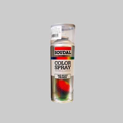 BOMBOLETTA ANTIRUGGINE SOUDAL 400 ml - Grigia - 6 pz