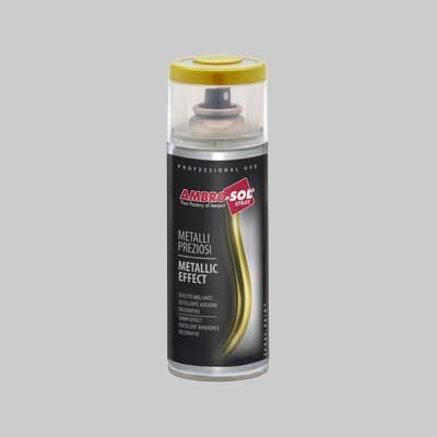 BOMBOLETTA SPRAY METALLI PREZIOSI 400 ml - Effetto oro antico - 6 pz