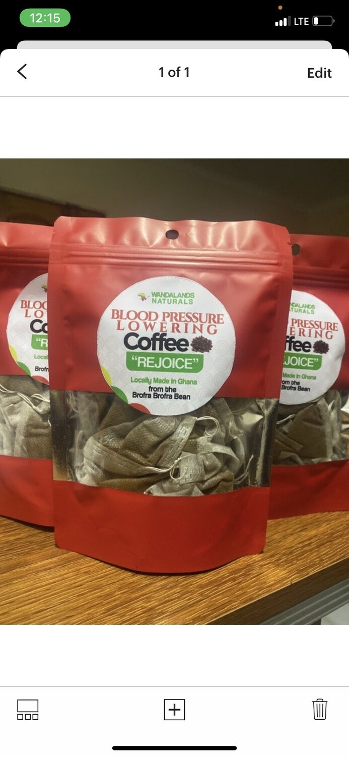 Blood Pressure Lowering Coffee