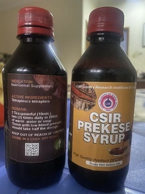 CSIR Prekese Syrup