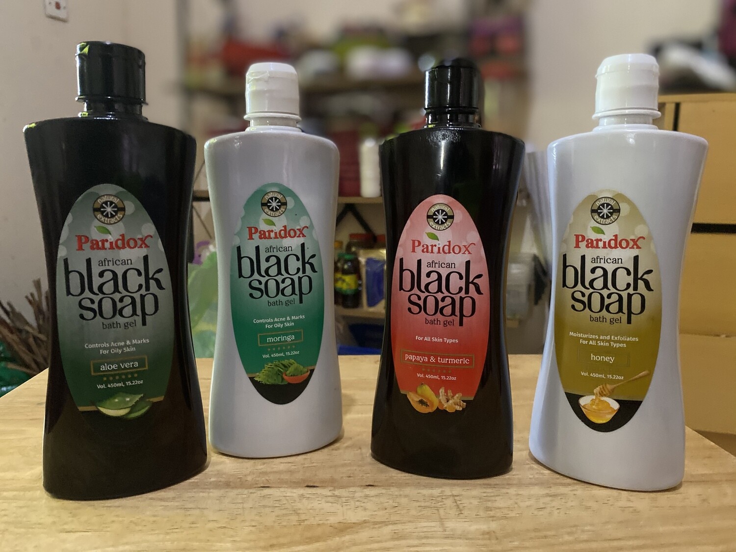 African Black Soap Bath Gel