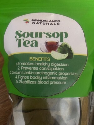 Soursop Tea (Dried Leaves Picked Fresh in Ghana) Soursop Tea (Dried Leaves Picked Fresh in Ghana)