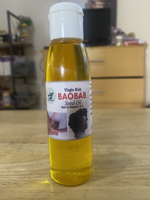Baobab Seed Oil Rich in Vitamin A & E (500ml) Baobab Seed Oil Rich in Vitamin A & E (500ml)