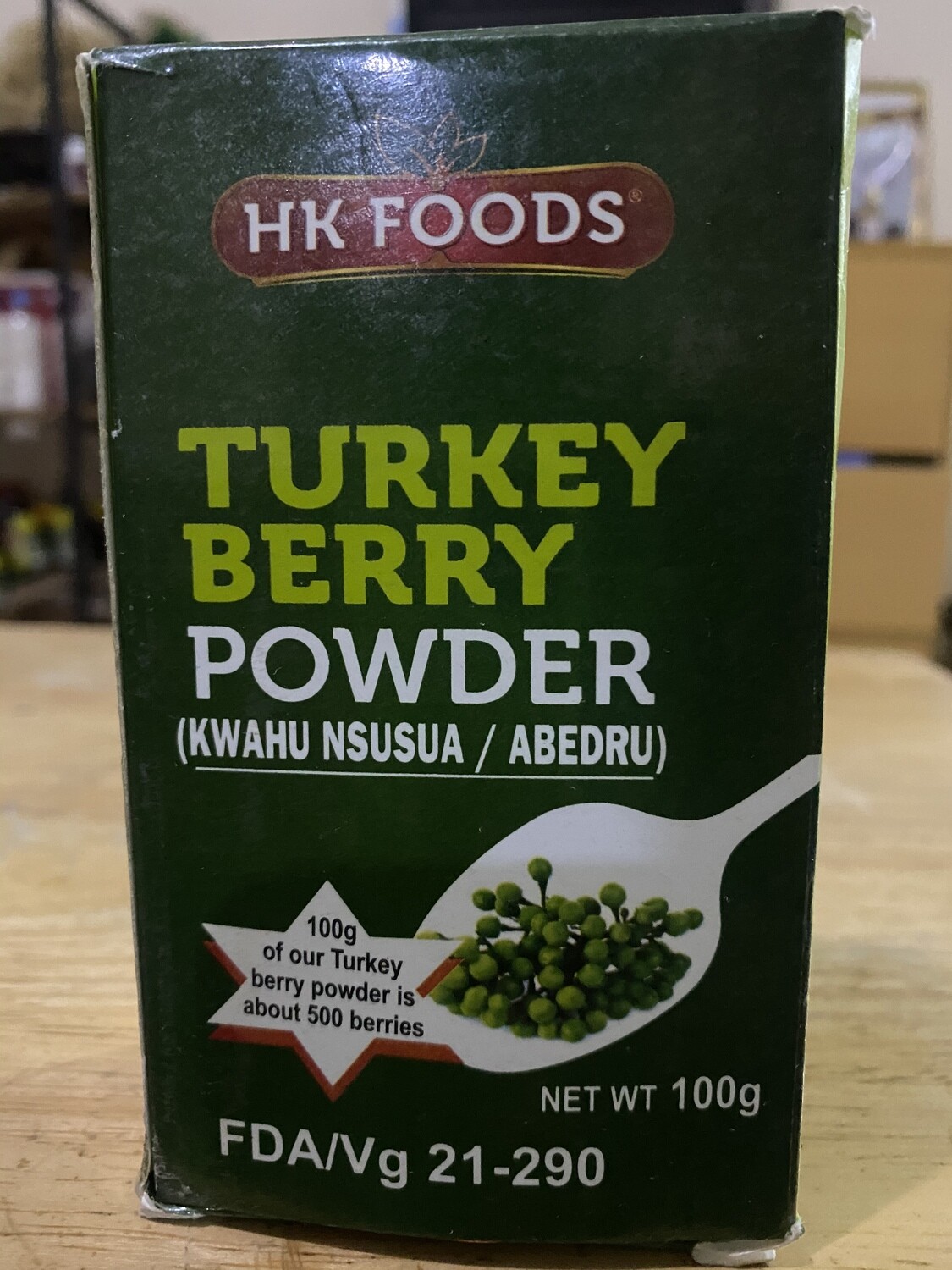 Turkey Berry Powder (Anemia/Iron Deficiency)