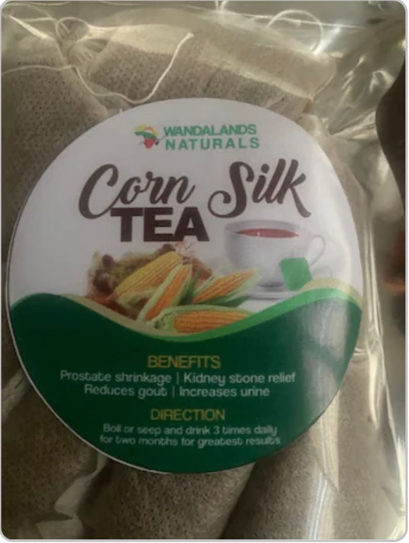 Corn Silk Tea: Prostate Shrinkage/ Kidney Stone Relief