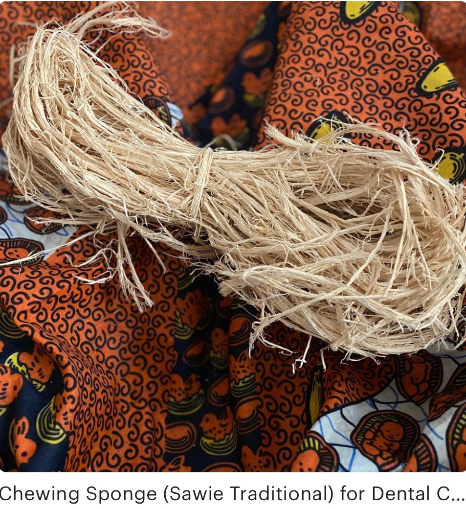 Chewing Sponge (Sawie Traditional) Dental Care