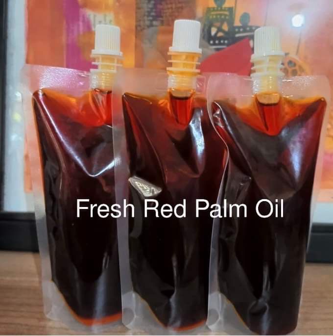 Fresh Unrefined Red Palm Oil (3 Pack 250 ml) Fresh Unrefined Red Palm Oil (3 Pack 250 ml)