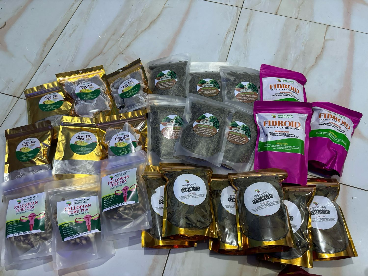 Herbal Tea/Leaves Variety Pack (24 Piece)