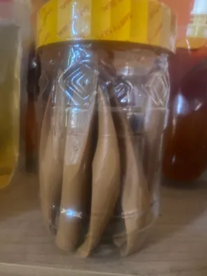 Ghanaian Toffee w/ condensed milk, lemon and ginger