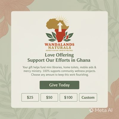 Donation To Support DrWanda’s Philanthropy In Africa