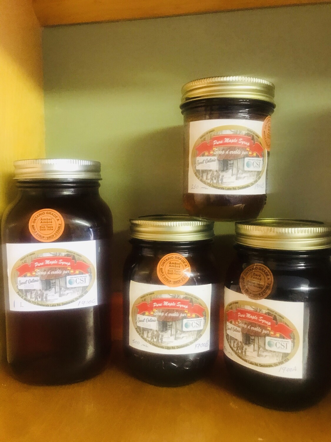 Amber Maple Syrup 1L Paul