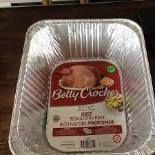 Betty Crocker. 3lb Foil Containers 2 Pack