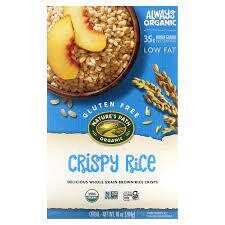 Crispy Rice Cereal Gluten Free
