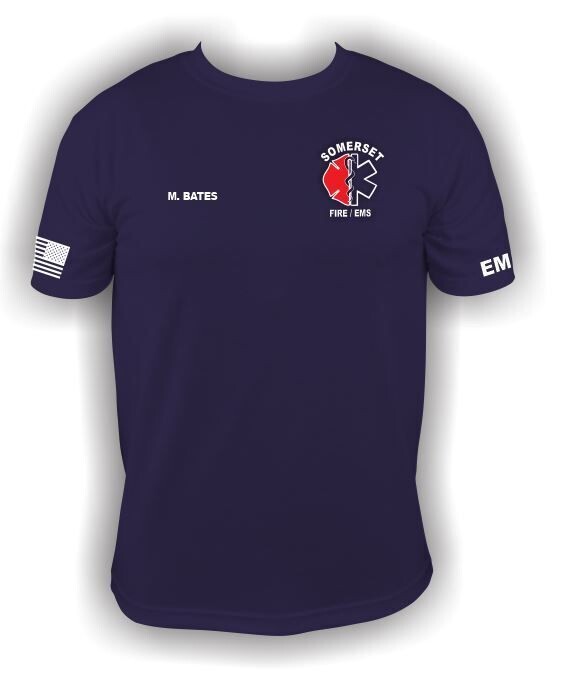 "Hybrid" Fire/ EMS T-shirt (EMS)