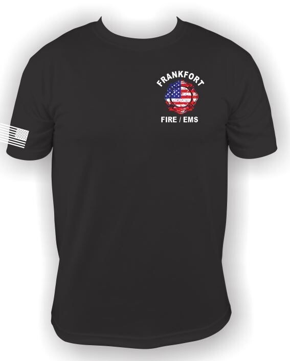 "Patriot Fire Flag" T-Shirt