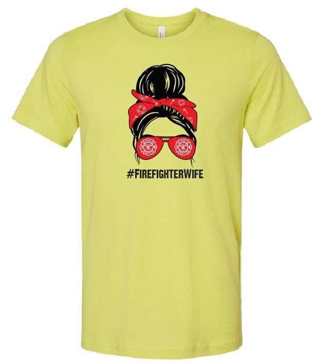 "#Firefighter Wife" T-Shirt