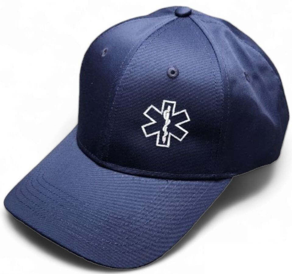 Embroidered EMS Hat (Hollow White)