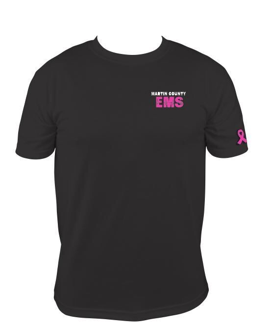Martin County "Pink EMS" with Ribbon