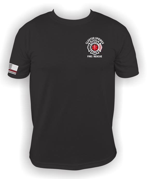"Fire Rescue" with both Fire/EMS T-shirt