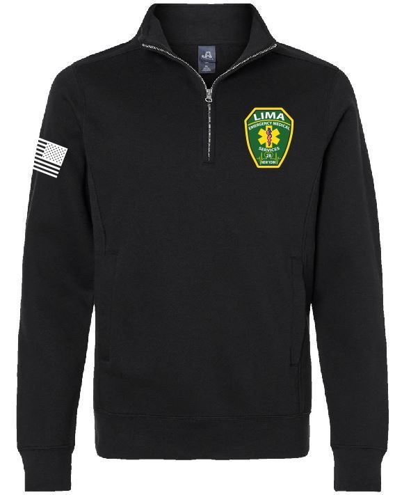 Lima Ambulance - 1/4 Zip Pullover