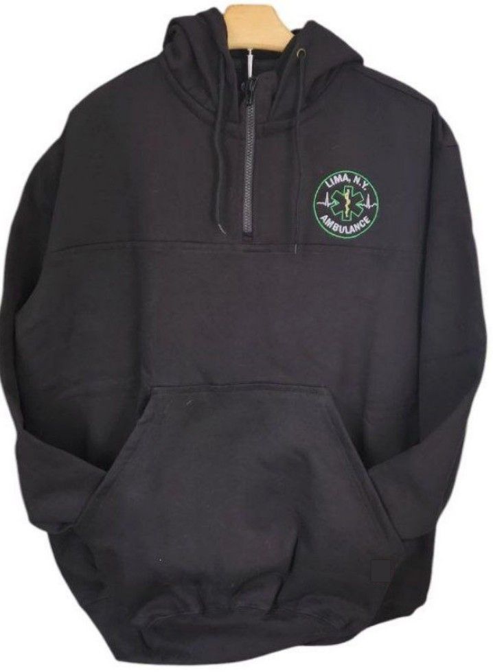 (Embroidered) Heavyweight Hooded Job Shirt