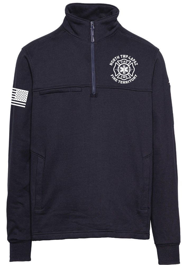 North TWP Lapaz - Open Bottom Quarter Zip (Navy)