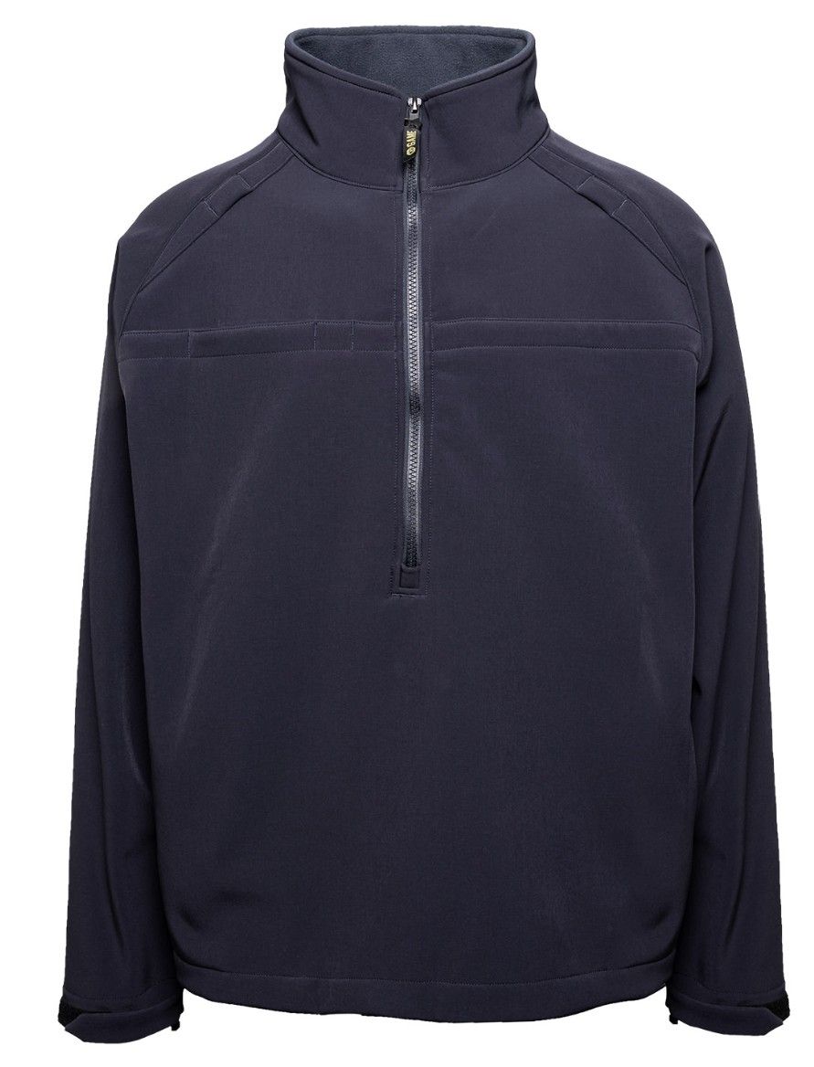 Half Zip Soft Shell Jacket (Navy or Black)