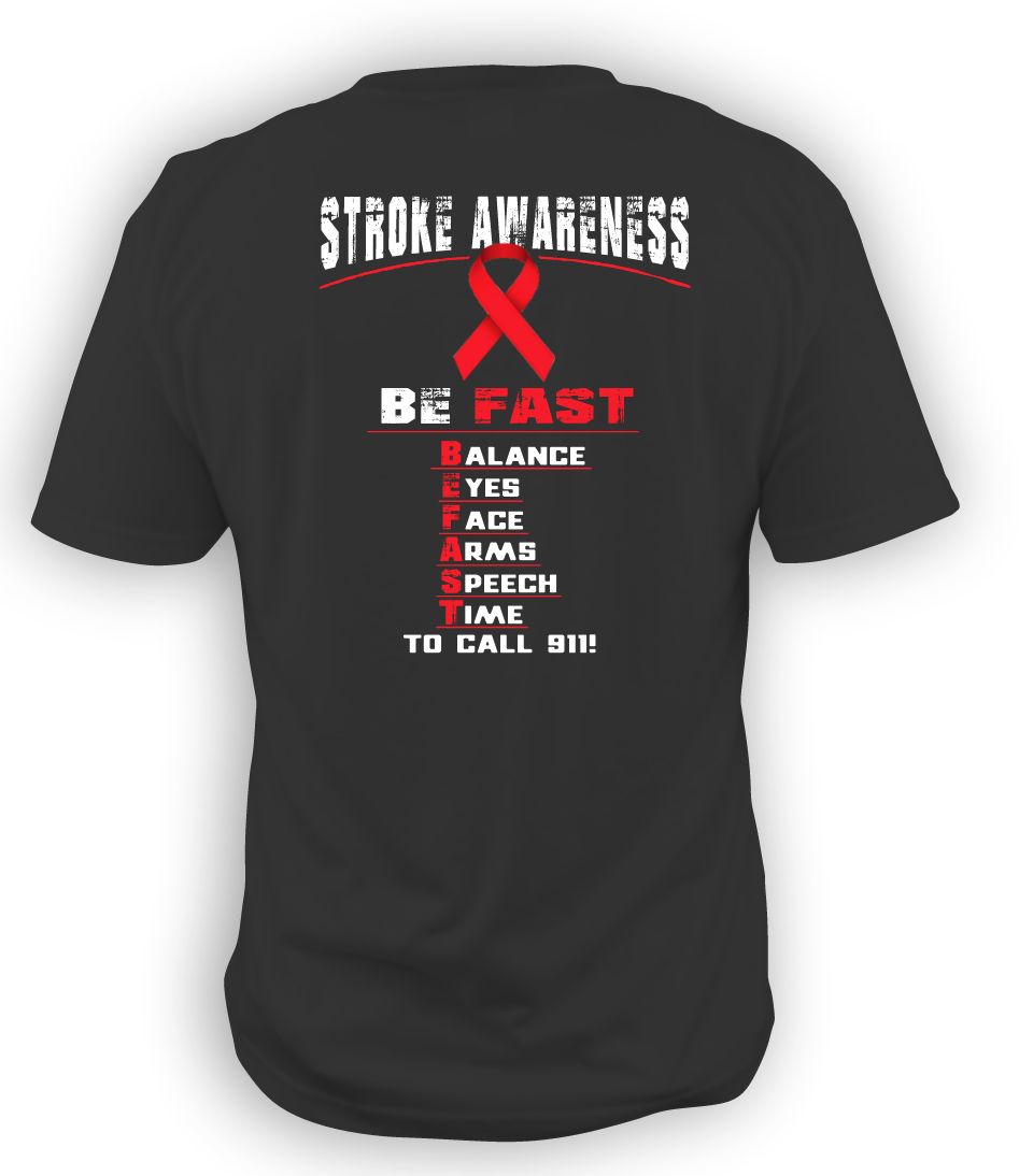 Stroke Awareness T-shirt