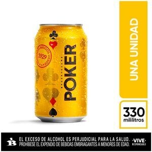 POKER LATA 330 ml