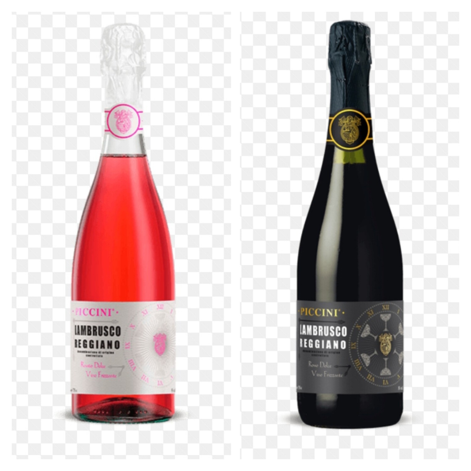 VINO LAMBRUSCO ROSADO Y TINTO