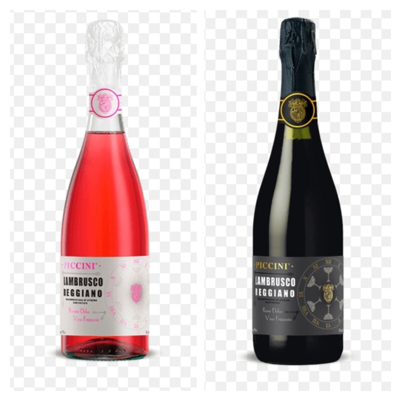VINO LAMBRUSCO ROSADO Y TINTO