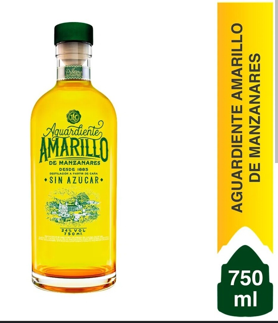 AGUARDIENTE MANZANARES 750ML