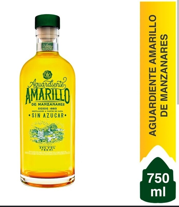 AGUARDIENTE MANZANARES 750ML