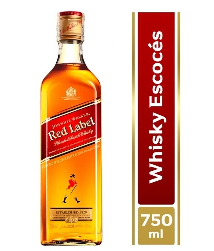 JHONY WALKER ROJO 750ML