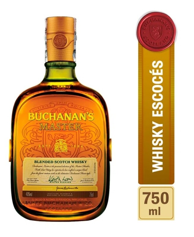 BUCHANAS MASTER 750ML