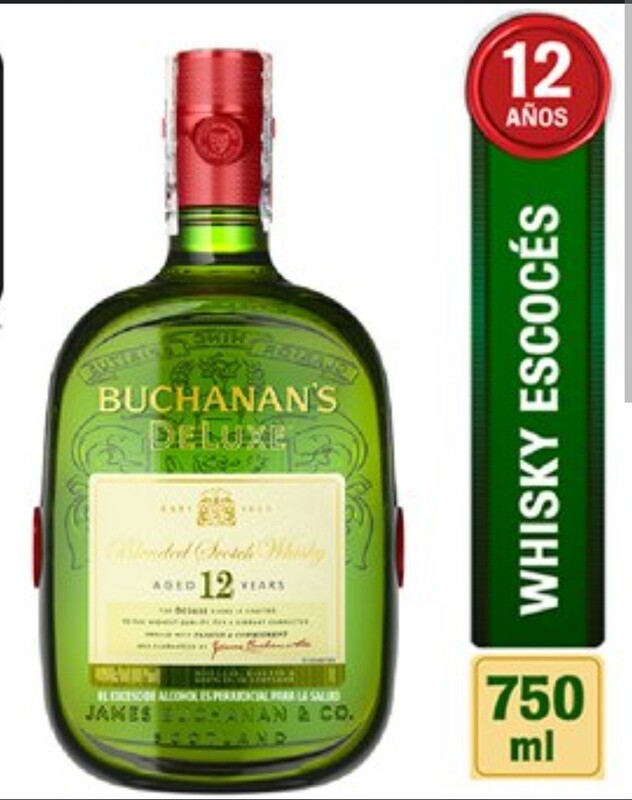 BUCHANAS DELUXE 750ML