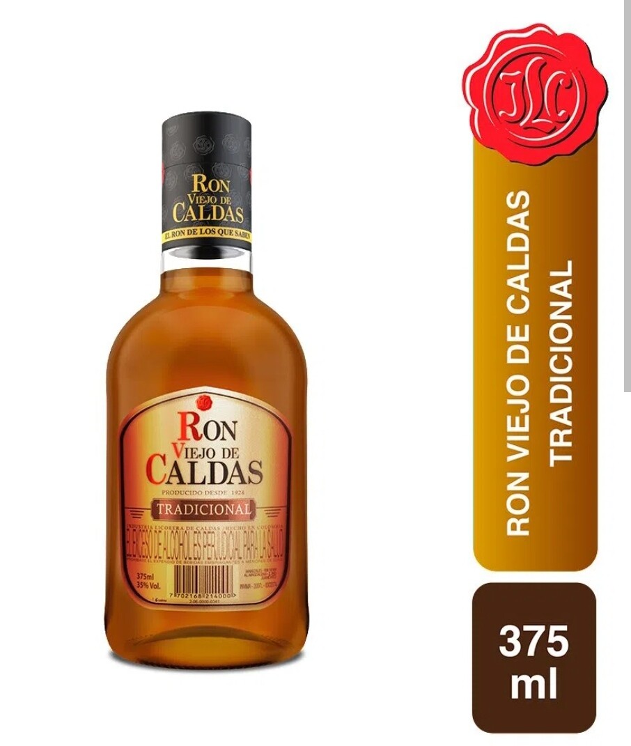 RON CALDAS 375ML 3 AÑOS
