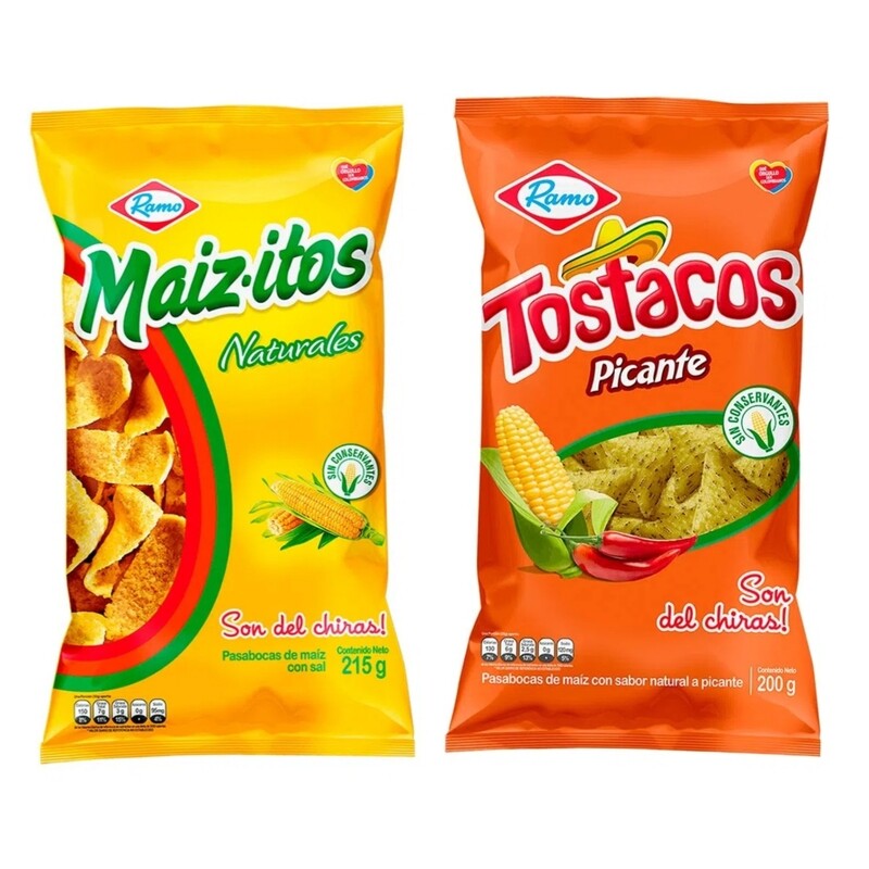 TOSTACOS Y MAIZITOS GRANDES