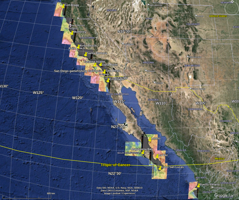 California and Baja
