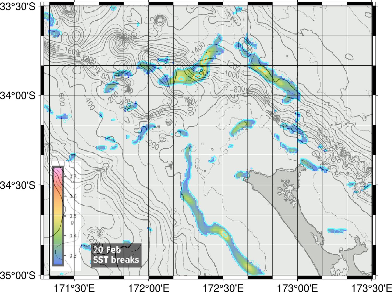 New Zealand  Fishing Maps with offline navigation, updated daily. Annual (GST included).