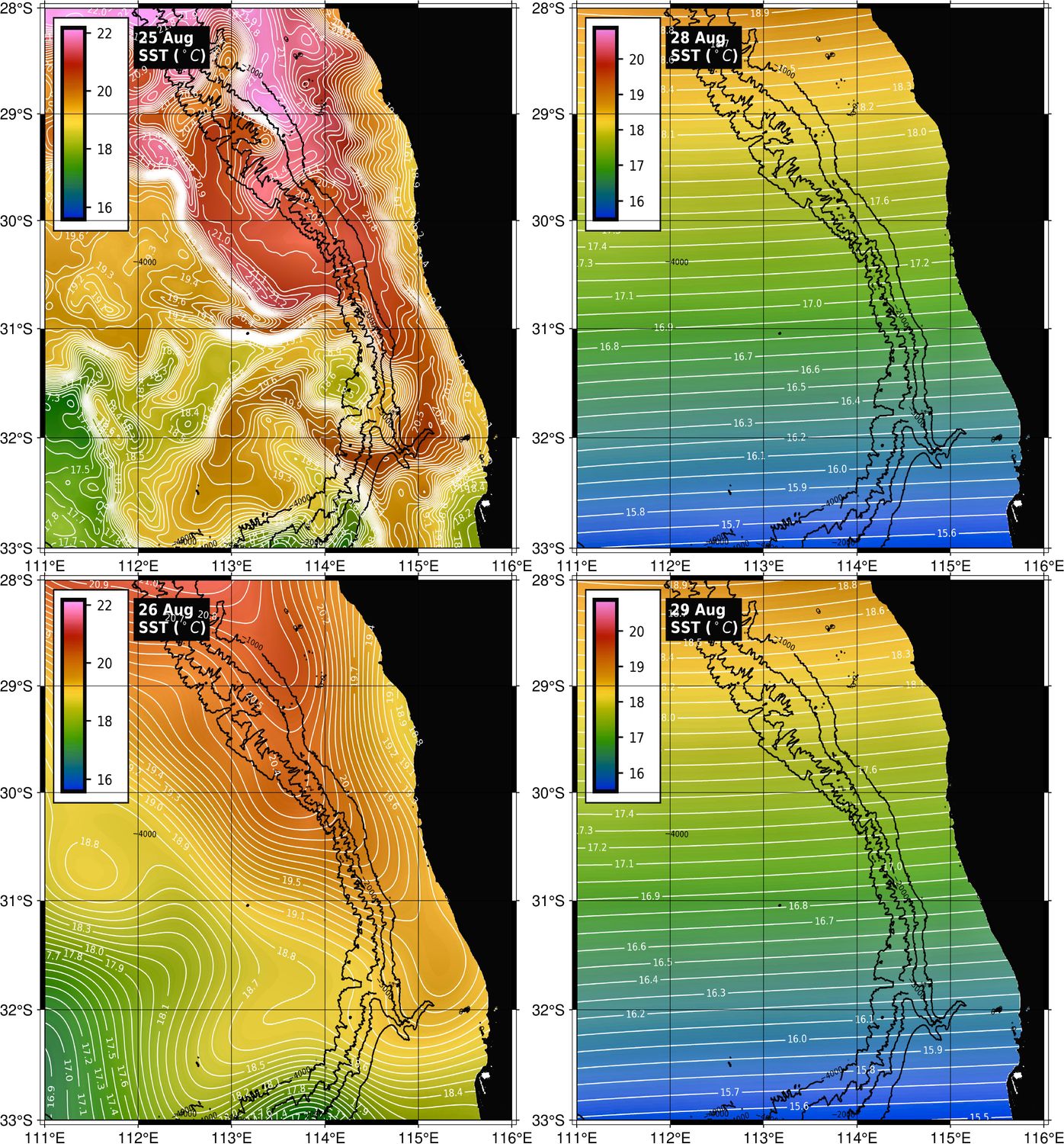 Western Australia, Mauritius Fishing Maps. Annual subscription package.