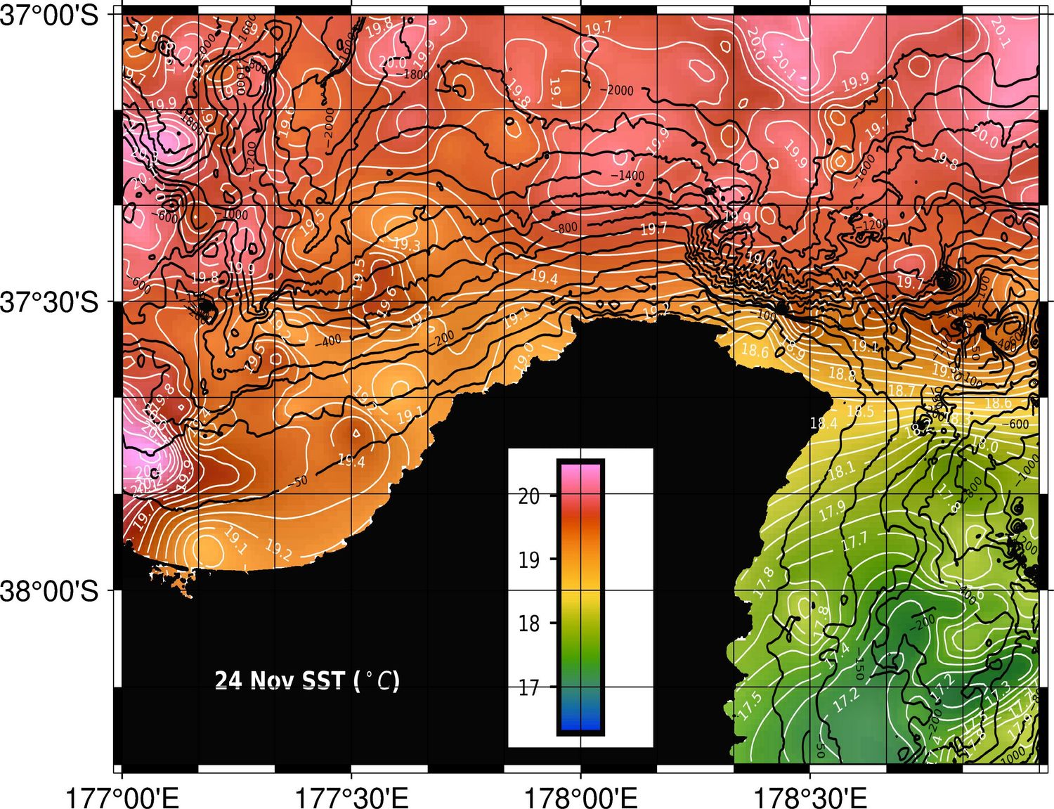 New Zealand Fishing Maps.  Six Month Season package (GST included).
