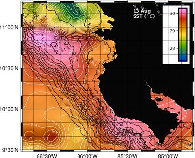 Costa Rica, Guatemala, Panama Fishing Maps. 6 Month Access.