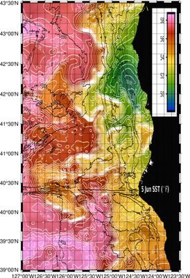 U.S West Coast & Baja Fishing Maps.  6 Month Access.