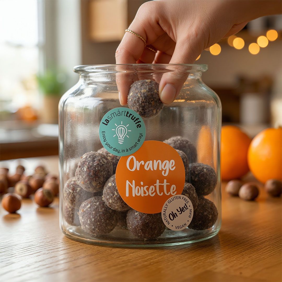 Orange &amp; Hazelnut Truffle (25x20gr)