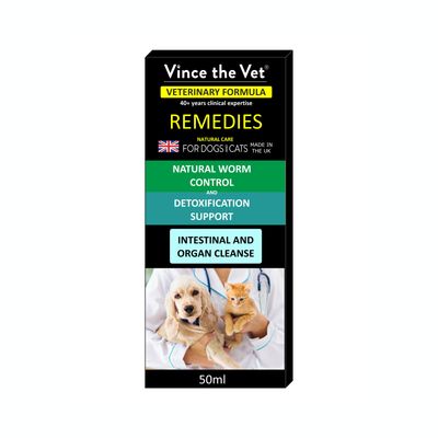 Natural Worm Control &amp; Detoxification Support Liquid Remedy