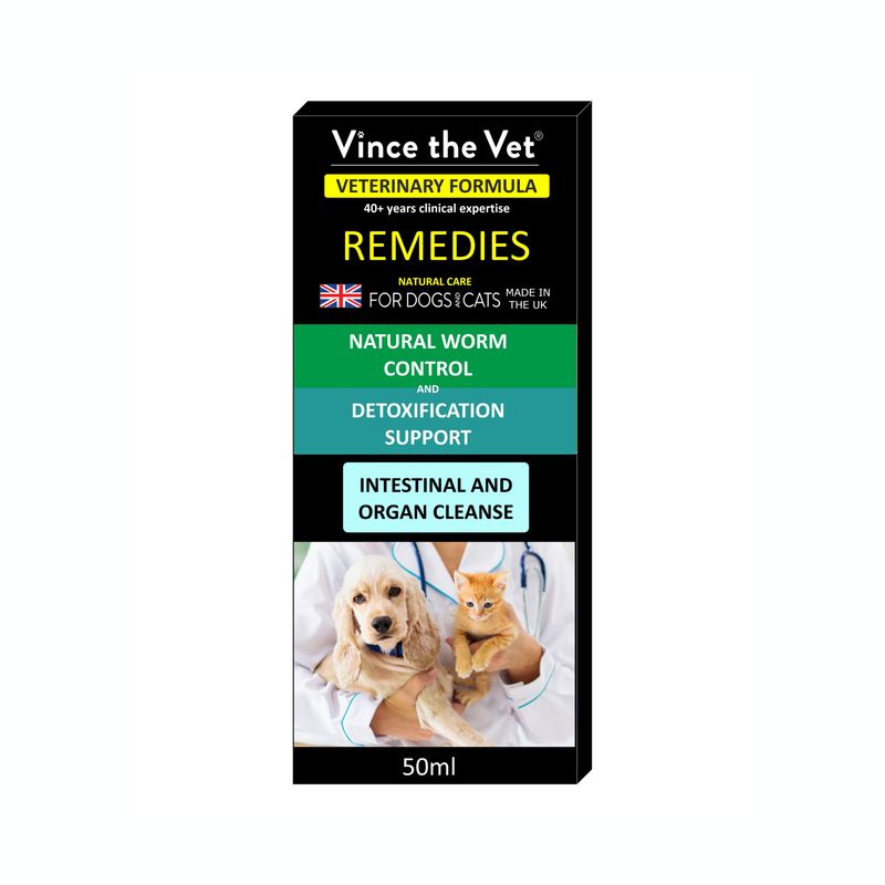 Natural Worm Control &amp; Detoxification Support Liquid Remedy