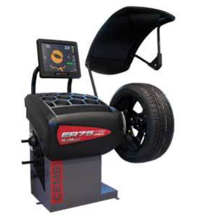 ER75TD Hubmatch RFV automatic wheel balancer (manual clamping) - CEMB USA ER75TD Hubmatch RFV automatic wheel balancer (manual clamping) - CEMB USA