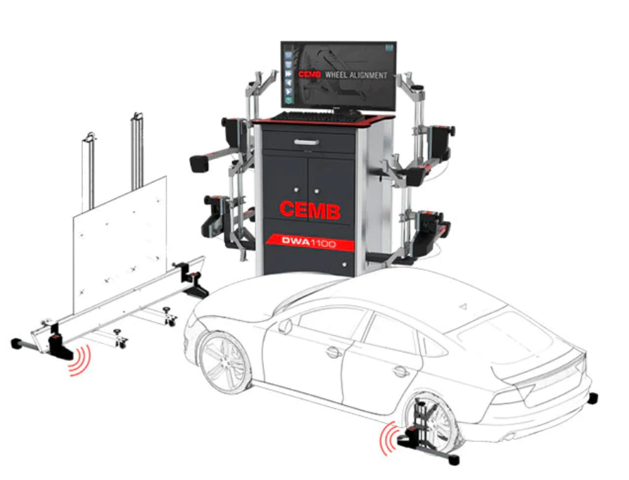 DWA1100ADAS - Represents the perfect package between mobile wheel alignment capability and ADAS calibration set up - CEMB USA DWA1100ADAS - Represents the perfect package between mobile wheel alignment capability and ADAS calibration set up - CEMB USA