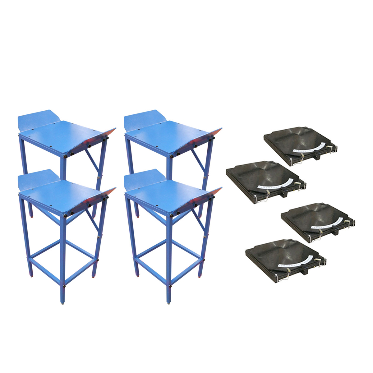 ATLAS ALIGNMENT STANDS W/ TURNTABLES - ATLAS WHEEL STAND/TURNTABLE COMBO ATLAS ALIGNMENT STANDS W/ TURNTABLES - ATLAS WHEEL STAND/TURNTABLE COMBO